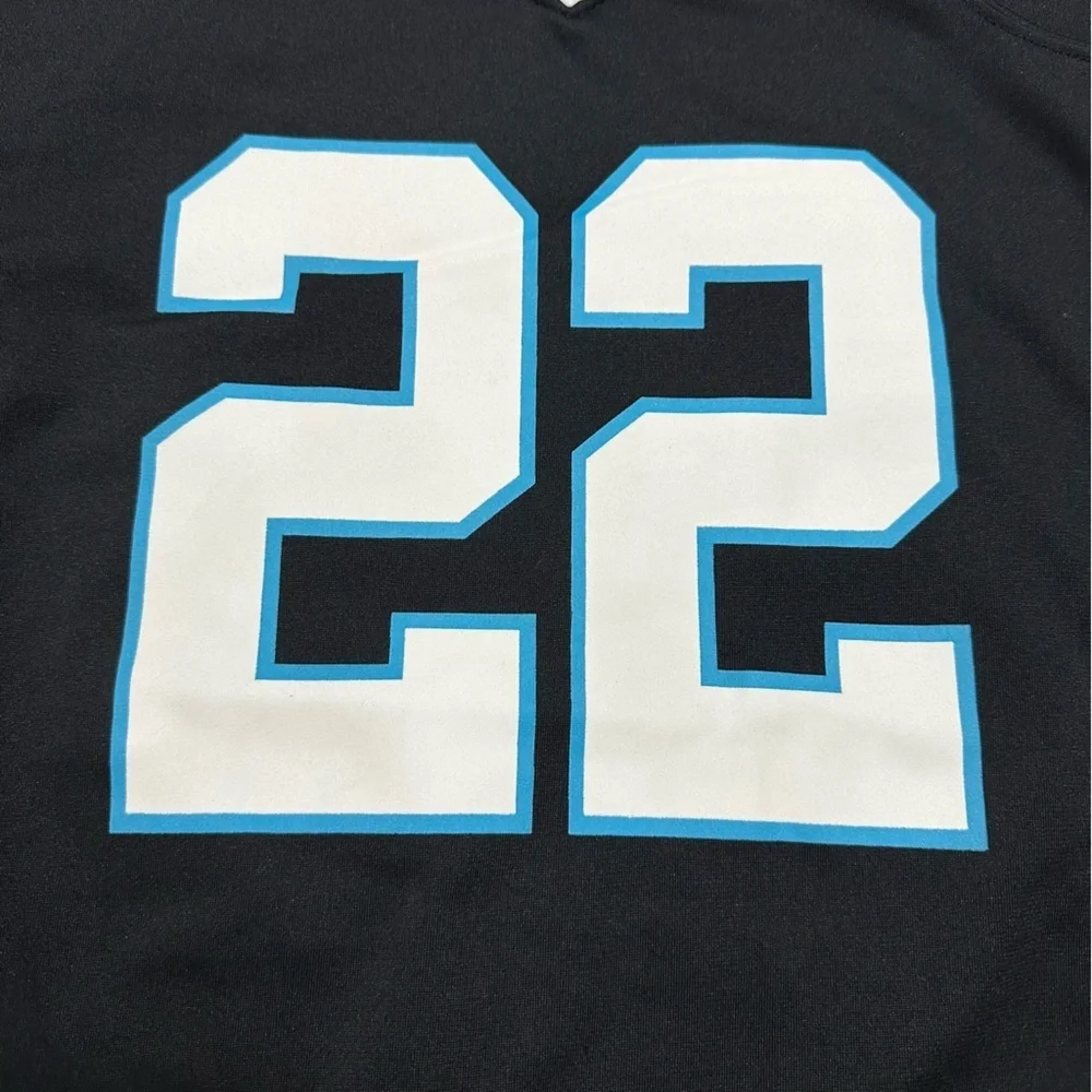 NFL Nike Christian McCaffrey #22 Carolina Panthers Jersey Youth Large (14/16)